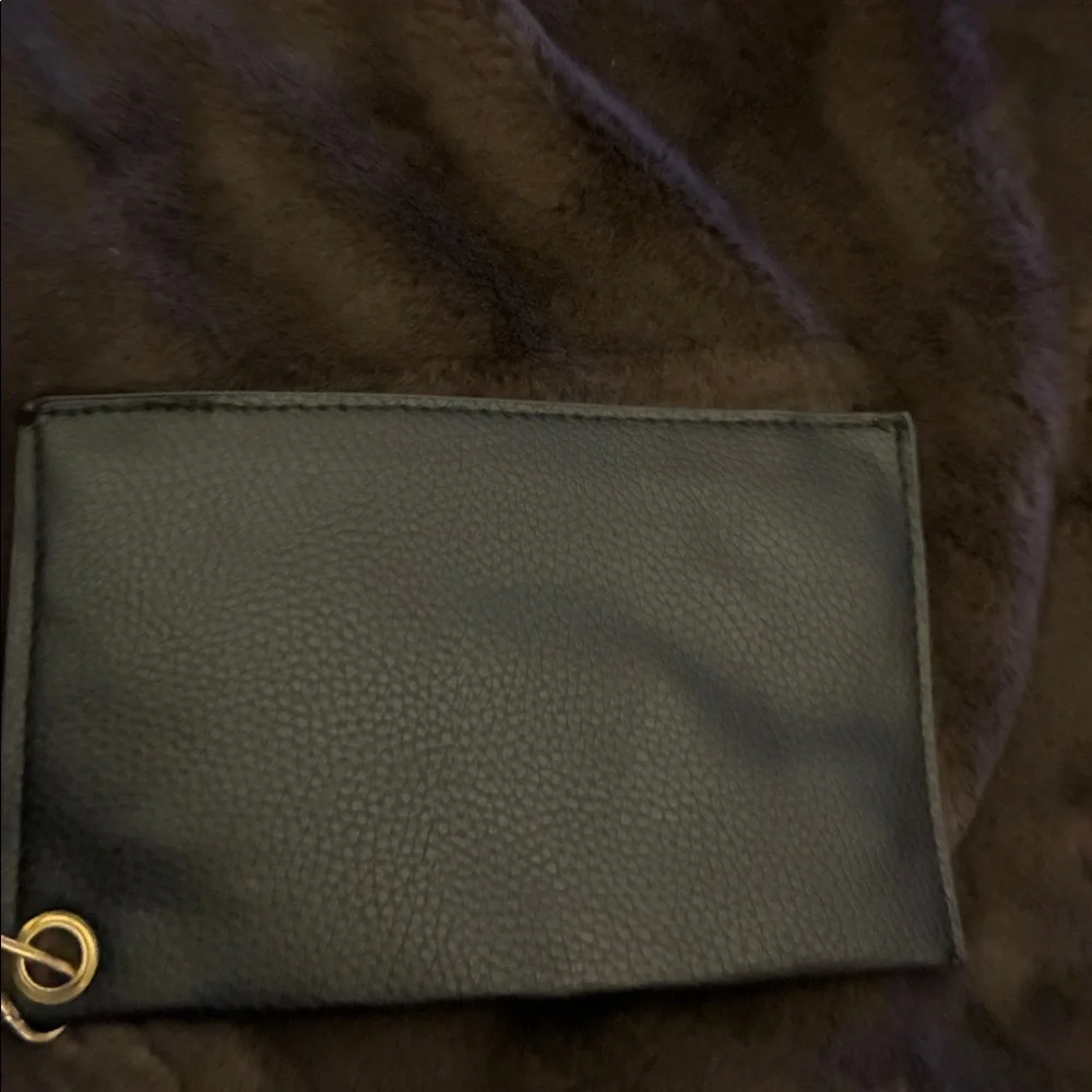 BCBG Paris Black Wristlet with Gold‎ Accents